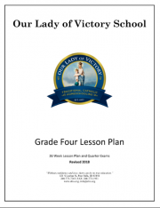 Lesson Plans – Grade 04 (Bundle)